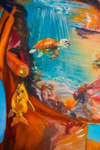 artiste peintre - artbyabd - artiste contemporain français - idées déco murale - peinture figurative - galerie d'art en ligne