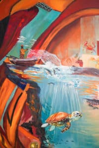 artiste peintre - artbyabd - artiste contemporain français - idées déco murale - peinture figurative - galerie d'art en ligne